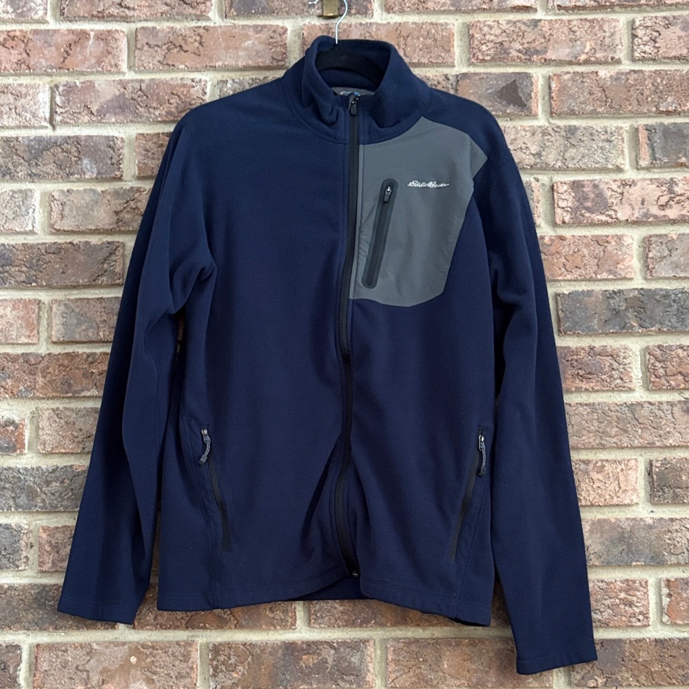 Eddie Bauer Navy and Gray Jacket